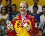Lucía Togores, oro en los Juegos de la Juventud