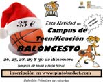 Campus de Baloncesto en Pinto. Navidad 2014