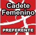 Equipos Cadete Preferente Femenino 2014-15