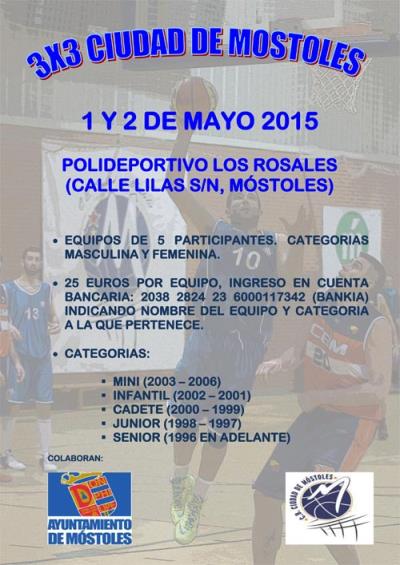 Cartel 3x3Mostolesgr