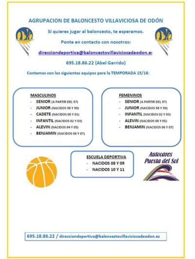 Cartel PruebasVillaviciosaOdonJunio2015
