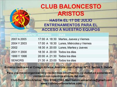 Cartel PruebasAristos 201506