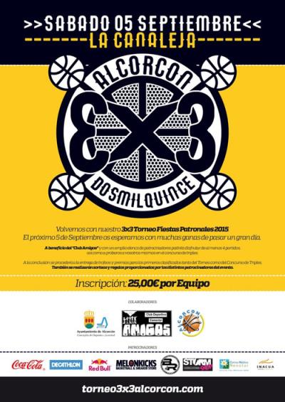 Cartel 3x3Alcorcon2015gr