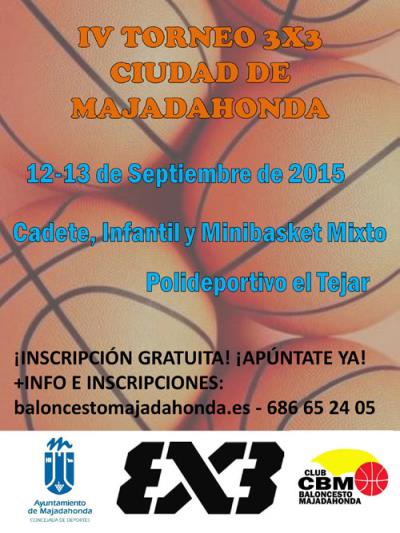 Cartel IVTorneo3x3Majadahondagr