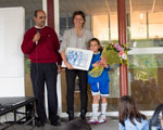 Homenaje del Amorós a Elisa Aguilar