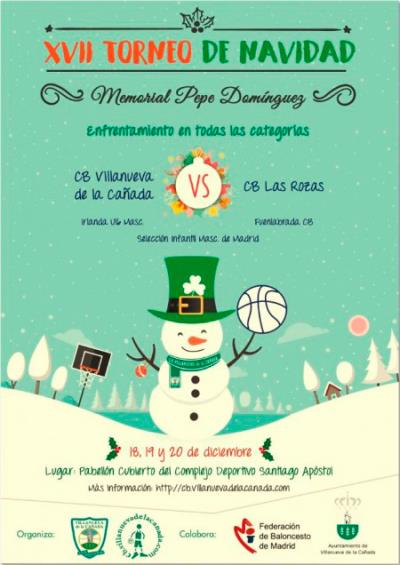 Cartel del XVII Torneo Pepe Domínguez