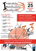 I Maratón de Baloncesto 3x3 en Aranjuez