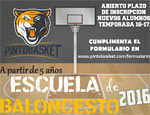 Inscripción en la Escuela de Baloncesto PintoBasket