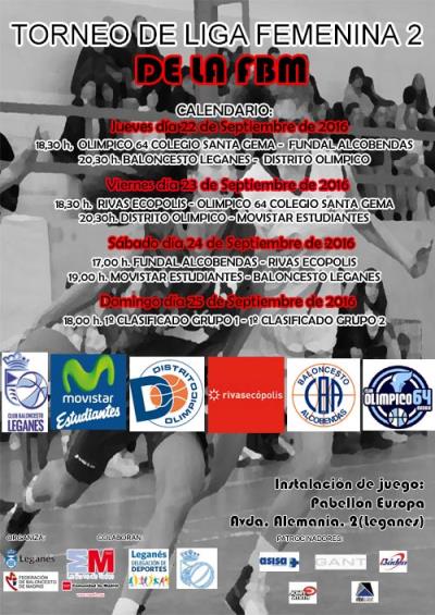 Plantillas del III Torneo de Liga Femenina 2 de la FBM