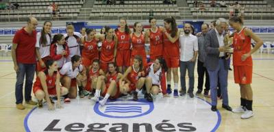 Entrega de trofeos en Leganés