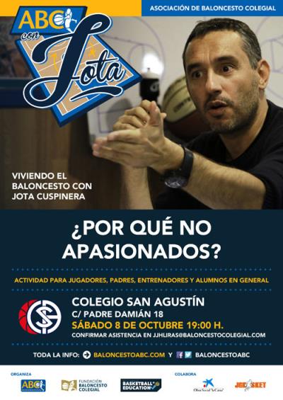 Cartel CharlaJotaCuspineraABC2016gr