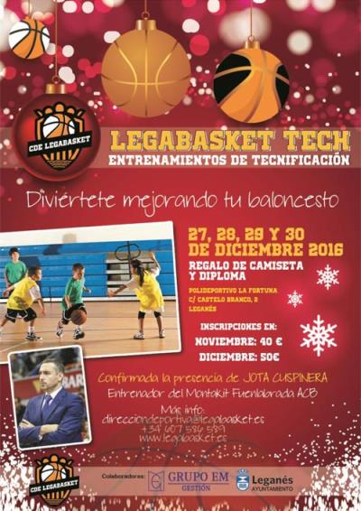Cartel LegaBasketTechgr