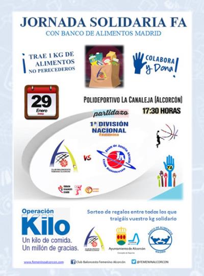 Jornada Solidaria Femenino Alcorcón 2017