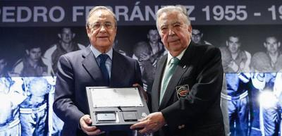 Homenaje del Real Madrid a Pedro Ferrándiz