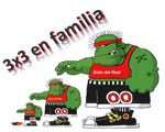 3x3 en familia de Piratas Soto Basket