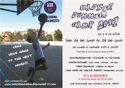 Basket Summer Camp 2017. ABK Pozuelo