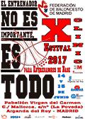 Cartel del X Clinic Estival de la FBM