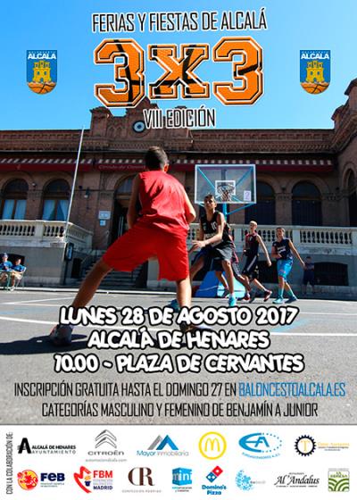 CB Alcalá. 3x3 Ferias de Alcalá 2017