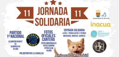 Jornada Solidaria 2017 del Alcorcón Basket