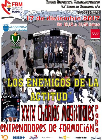 Cartel CharlaMagistral29