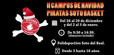 II Campus de Navidad del Piratas Soto Basket