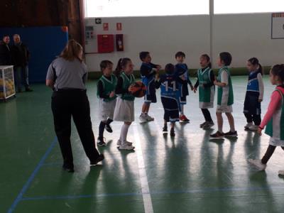 Babybasket Colegio Árula 4 de marzo de 2018. Foto 1