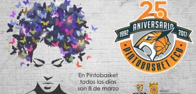 Actos del Pintobasket por el Día de la Mujer