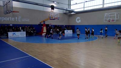 Fiesta del baloncesto en la Final Four de Mini de la Liga de Getafe