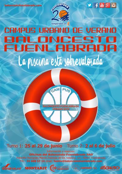 Cartel CampusUrbanoFuenlabradaVerano18gr