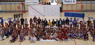 Entrega de trofeos de Benjamín