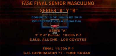 Finales Senior 2018 en la Liga de Alcorcón