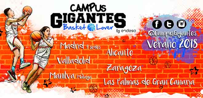 curso Hostil Hacia fuera Campus de Gigantes 2018 en Getafe - CLUBS - Campus - Federación de  Baloncesto de Madrid