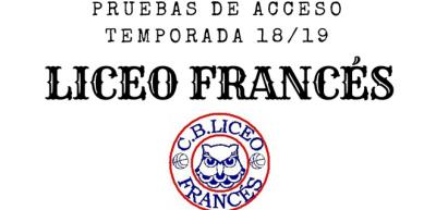 Pruebas de acceso en el Liceo Francés