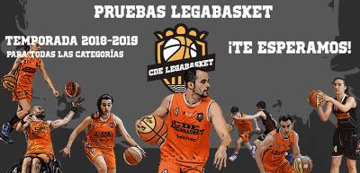 Selección de jugadores en el CDE Legabasket