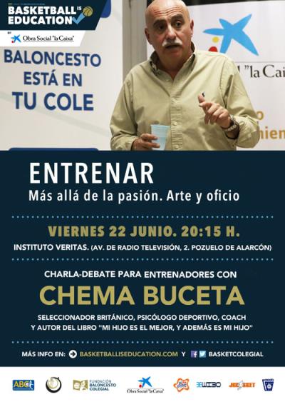 Cartel CharlaBucetaVeritasJun18gr