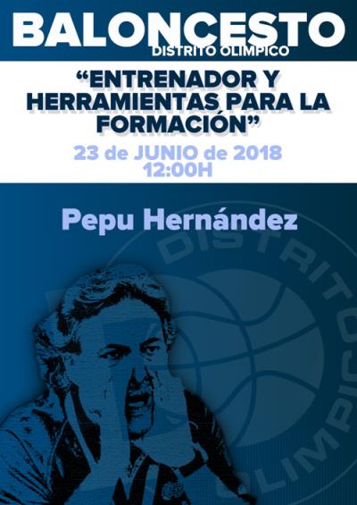 Cartel CharlaPepuHdezDistritoJun18gr