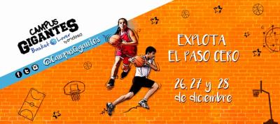 El Campus Gigantes Basket Lover vuelve en Navidad