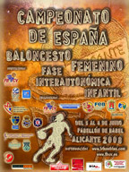 Fase Interautonómica del Campeonato de España de Clubs 2008 Infantil Femenina. Grupo Centro