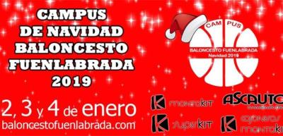 Campus de Navidad del Baloncesto Fuenlabrada