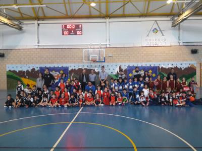 Jornadas de Babybasket. Colegio Ábaco 17/02/2019