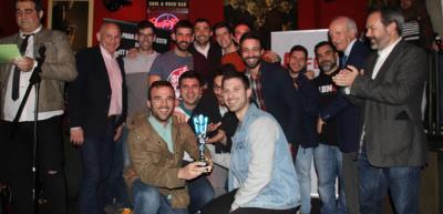 Entrega de trofeos de la V Liga Free Basket