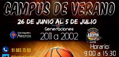 Campus Verano 2019 de Baloncesto Aristos