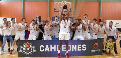 El Real Madrid, campeón de España cadete