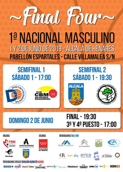 Cartel F4NacionalMasculina2019gr2