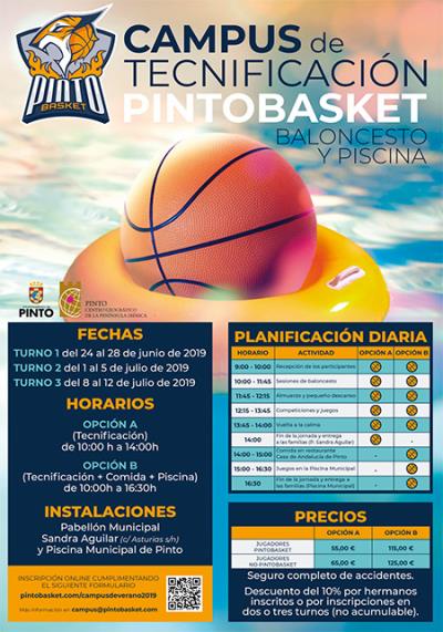 Cartel CampusPintobasket2019