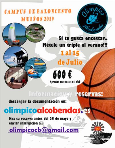 Cartel CampusOlimpicoAlcobendas19