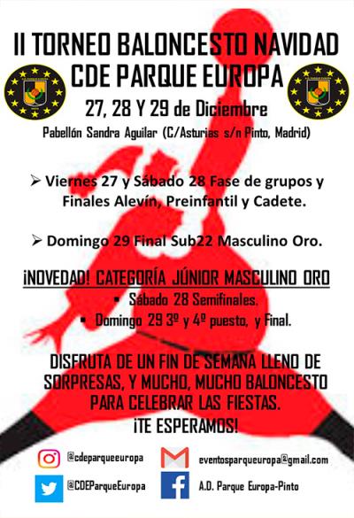 Campus Navidad 2019 CDE Parque Europa