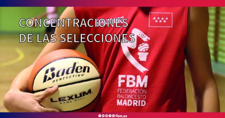 Concentración de las selecciones de minibasket