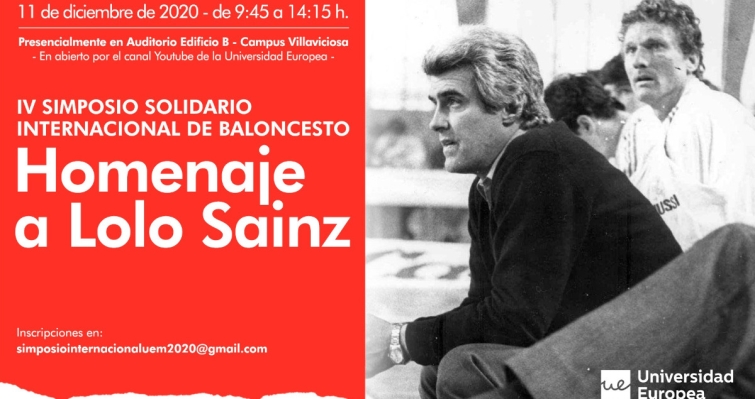 Homenaje a Lolo Sainz en la Universidad Europea