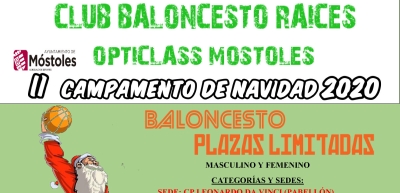 II Campamento de baloncesto del CB Raíces de Móstoles